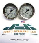 Valve & Actuation, CI302L-254P, Pressure Gauge, 0-3000 Psi, Lot Of 2, Surplus. Fixed Price $50.00.