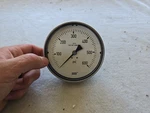 New Wika Pressure Gauge 4.25" 600PSI 1/4" Npt Back Mount #1. Fixed Price $20.00.