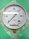 Nos New Weksler 438972 Air Pressure Gauge 1009A 0-300PSI Free Shipping. Fixed Price $45.95.