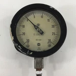 Usg 30PSI 30" Vacuum Test Gauge 4" Face 0.1PSI Sub 33020 Missing Back Plate. Fixed Price $19.99.