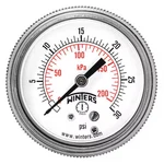 Winters P9U901403UC Panel-mount Pressure Gauge, To 30 Psi, 2 Dial, 1/4. Fixed Price $12.89.