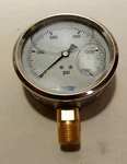 50476734 Wika 15,000 Psi 4" 213.53 Liquid Filled Pressure Gauge. Fixed Price $39.00.
