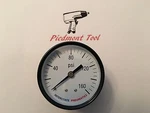 Pressure Gauge Air Compressor And All Purpose 1/4" Npt 2" Dial 0-160 Psi. Fixed Price $11.61.