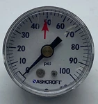 Ashcroft 221-05 Pressure Gauge 0-100PSI. Fixed Price $10.25.