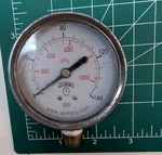 Winters 1953 Pressure Gauge Analog 0-160 Psi Bottom Mount 0-1000KPA White Dial. Fixed Price $19.99.