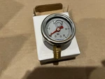 Glycerin Filled Pressure Gauge With 304 Stainless Steel Case. Fixed Price $16.00.