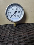 Measureman 304 Stainless Steel Casecontractor Pressure Gauge 0-100PSI 4-1/2" .... Fixed Price $22.50.