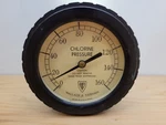 Wallace & Tiernan 14019 Chlorine Pressure Gauge Industrial Water Treatment Vtg. Fixed Price $20.63.