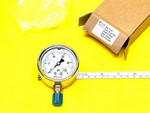 Chem Oil 210L-254E Brass 0-100 Psi 2-1/2" Liquid Filled Pressure Gauge 1/4" Npt. Fixed Price $21.95.
