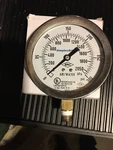 Simplex Grinnell Pressure Gauges W-101 Stainless Steel Case Brass Tube 0-300 Psi. Fixed Price $15.00.