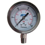 New Prm 0-100 Psi Pressure Gauge 2.5 Case 4 Npt Bottom. Fixed Price $39.25.