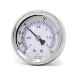 Pic Gauges 212D-254CC 1/2 In Dial, 1/4 Npt Male Center Back Location,. Fixed Price $22.79.