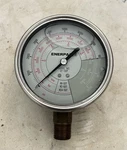 Enerpac GF-50P 50TONS Cylinder Pressure Gauge Liquid Filled Hydraulic Meter. Fixed Price $225.00.