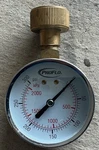 Water Pressure Gauge 0-300PSI Proflo. Fixed Price $12.95.