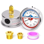 Meanlin Measure 0-160PSI Stainless Steel Thermal Pressure Gauge 30-250 1/4 N.... Fixed Price $40.87.