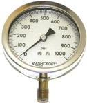 Nib Ashcroft 35-1009-AW-02L-1000#-XLJ Industrial Duralife Gauge 3-1/2''. Fixed Price $45.95.