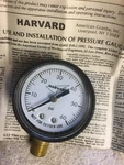 Harvard Pressure Gauge Ippg 602 4L. Fixed Price $10.00.