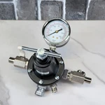 Binks HAR-511-B Air Pressure Regulator With Valves And Indicator Gauge. Fixed Price $149.99.