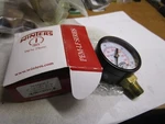 Winters PEM204LF Pressure Gauge, To 200 Psi, 1/4 Mnpt, Steel, Black. Fixed Price $15.00.