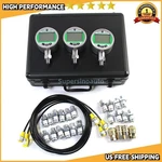 Sinocmp 16/70MPA Digital Hydraulic Pressure Gauge Test Kit Fits Cat Komatsu Case. Fixed Price $322.05.