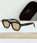 Tom Ford FT1226 Sunglasses 52 20-135MM Classic Round Acetate Frame Shades. Fixed Price $170.00.