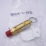Kingston 112CSS-2-120 Side Outlet Safety Relief Valve 1/4"NPT 75 Scfm Psi. Fixed Price $25.99.