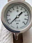 Mcdaniel Pressure Gauge 0-200PSI Conn. 1/4 Npt Size , Kf. Fixed Price $30.00.