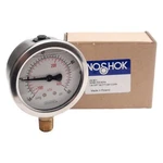 Noshok 25-901-30/60-PSI/KPA Pressure Gauge, 2-1/2IN, -30INHG 60PSI, 1/4IN Npt. Fixed Price $35.00.