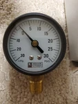 Weksler UA20J4L Pressure Gauge 0-30 Inhg Psig 1/4" Npt. Fixed Price $24.86.