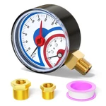 Meanlin Measure 0-160PSI Thermal Pressure GAUGE,0-250 1/4 Npt 2.5 Face Dial,.... Fixed Price $25.53.