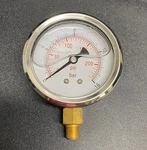 16 Bar Gauge 1/2" Face Glycerin Filled. Fixed Price $16.50.