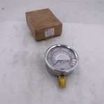 Wika 9734371 4.0" 213.53 Series Liquid Filled Gauge 1/2" Npt Lower Mount 300PSI. Fixed Price $58.99.