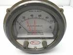 Dwyer 3100C Photohelic Pressure Switch / Gage Range 0"-100" 818D. Fixed Price $289.00.