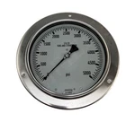 Wika 4214421 Gauge Pressure 0-5000 Psi 6 In Face Bottom Mount. Fixed Price $549.99.