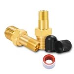 Godeson 1/8" Npt Tank Valve, Anticorrosion Brass Schrader With Mal.... Fixed Price $7.68.