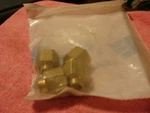 (4) 3/8"NPTFX1/8"NPTF 7/8"HEX 0.94"L CA360 Brass Reducing Coupling. Fixed Price $22.00.