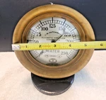 Antique 1926 Brass Gauge Water Pressure Hutchinson 5 1/2 Diameter Nice. Fixed Price $179.00.