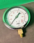 Winters P3S6011 Industrial Pressure Gauge, To 100 Psi, 1/2 Dial, 1/4. Fixed Price $45.99.