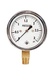 0-3 Psi Capsule Pressure GAUGE,2-1/2" DIAL,1/4" Npt Lower Mount,zero Adju.... Fixed Price $48.19.