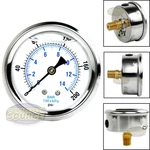 Liquid Filled 200 Psi Air Pressure Gauge Center Back Mount Mnt With 2.5" Face. Fixed Price $25.95.