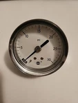Ametek Gauge 2.5" Face, 160486A, 0-30 Psi, Panel Mnt, 1/4" Npt Rear Conn, Nos.. Fixed Price $19.95.