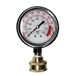 Stainless Steel 304 Liquid Filled Water Pressure Test Gauge ,0-220PSI, 2-1/2". Fixed Price $79.99.