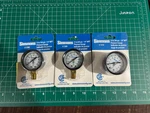 Nos 3-PACK Lot Simmons 1/8" Mpt Fitting 100 Psi Pressure Gauge 1310 1309 1308. Fixed Price $28.35.