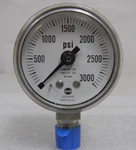 Ametek BU-2457-J Gauge, 0-3000 Psi, 1/4" Mnpt, Lot Of New. Fixed Price $47.50.