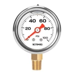 Sctsnsr 0100 Psi Fuel Pressure Gauge, 1.5" Dial Size, 1/8" Npt Lower Mount, S.... Fixed Price $19.80.