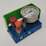 Dadco DPG-3RB Oil Filled Gauge, 63MM Dia, 0-300BAR/0-5000PSI, W/90.406.P1N. Fixed Price $89.99.