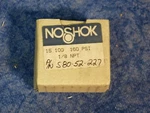 Noshok 15.100 1.5" Face 1/8"NPT Pressure Gauge 0-160PSI (BN240). Fixed Price $14.99.