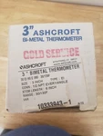 New - Ashcroft 30EI60E060 30/130 3" Bimetal Dial Thermometer Free Shipping. Fixed Price $42.50.