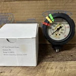 New Truflo 0-100 Psi Glycerin Filled Pressure Gauge. Fixed Price $39.00.