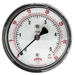 0-5 Psi Low Pressure Gauge, 2.5" Dial, Brass Internals, 1/4" Npt Fitting. Fixed Price $102.99.